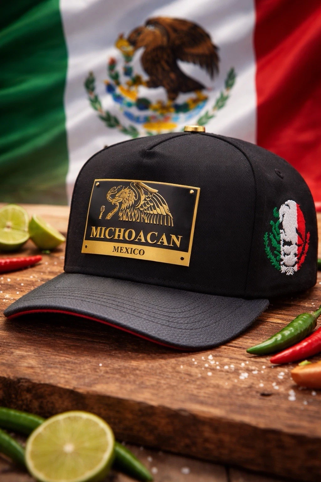 Ferreti Hats Snapback Adjustable Cap Michoacan Mexico Theme Men One Size